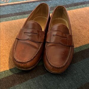Allen Edmonds Cameron Classic Brown Leather Loafers